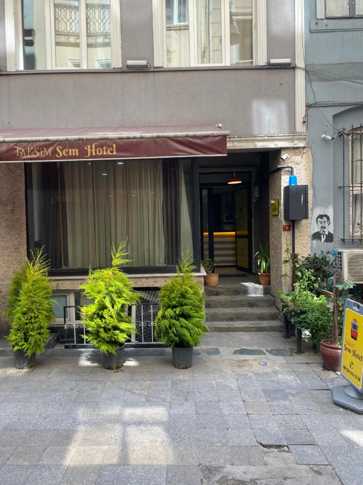 Taksim Sem Hotel Istanbul Exterior photo